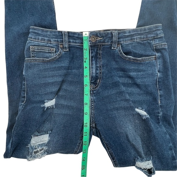 Wax Jean Distressed Skinny Jeans Size 11 Women’s - Picture 10 of 11